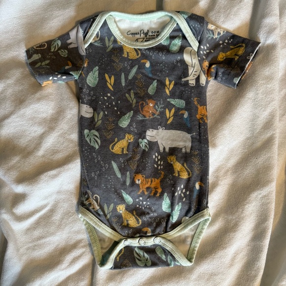 Copper Pearl Onesies - 3 new size 0-3mo, 1 gently used 3-6mo - price is for ALL - Picture 7 of 12